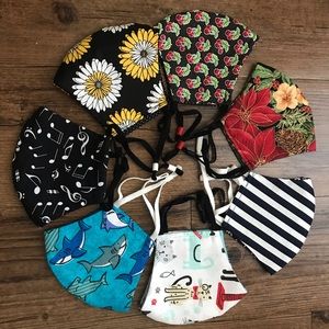 4 of your choice hand made non medical mask